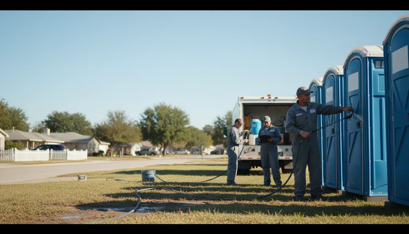 Long-Term Portable Toilet Rental in Kenosha, WI near me